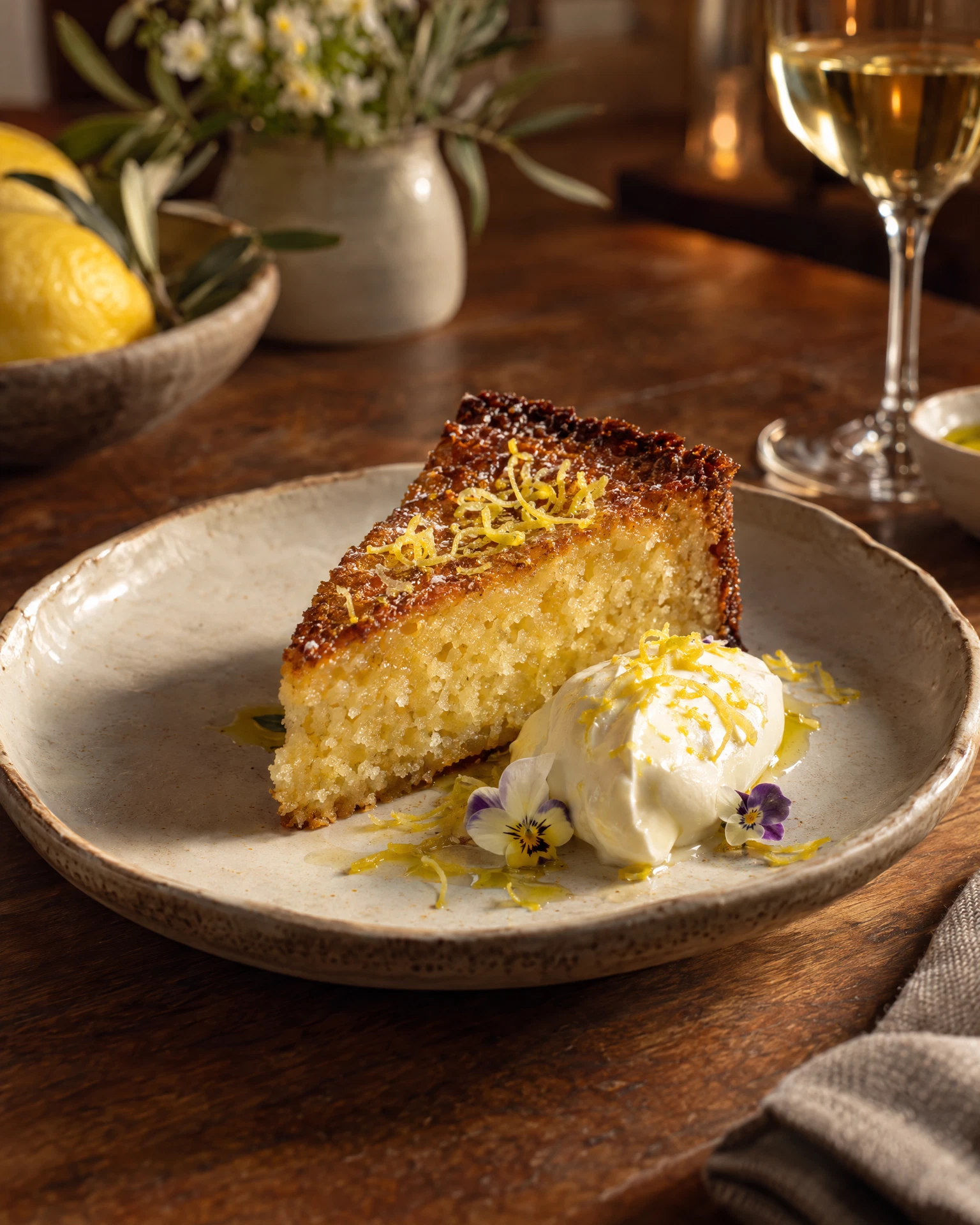 Lemon Olive Oil Cake